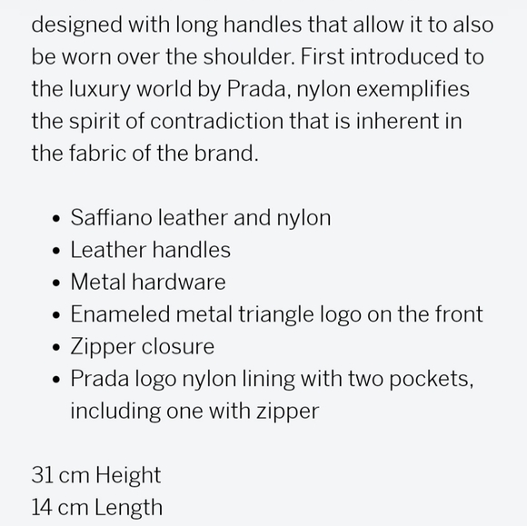 Designer Bag (Prada) - Picture 11 of 11